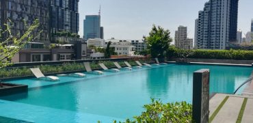 One bedroom | condo Siri at Sukhumvit 38 | Nice city view | BTS Thonglo
