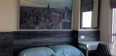 1 Bedroom Condo | Aspire Rama 4 l 28 sq.m l Fully Furnished | BTS Ekkamai