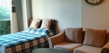 Studio condo l 37 sq.m l Sukhumvit 65 l 800 m. from BTS Ekkamai (MP-654)