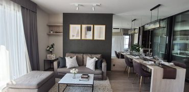 (MP-1110) 2 bedrooms at Rhythm condo l Floor 9th l 280 m. to BTS Ekkamai