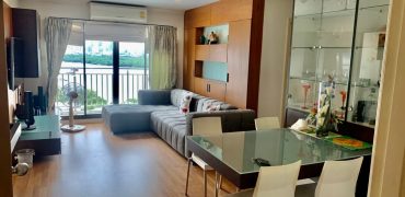 (MP-1234) Condo Lumpini Place l 17th Fl. l River view l Rama 3 l 4.8 k.m. to MRT Klong Toei