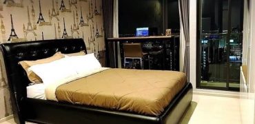 (MP-1379) Sale & Rent l Studio room l Rhythm Asoke l 300m. to Rama 9 MRT
